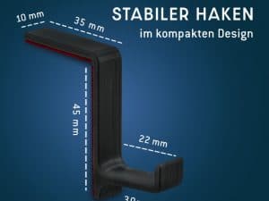 STEKIS Headset Halter für Monitor